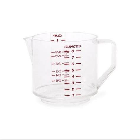 Arrow Plastic 1 Cup Plastic Measuring Cup