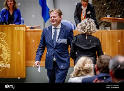 The Hague Pieter Omtzigt During The First Day Of The General