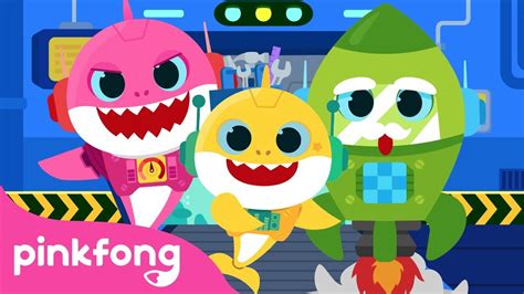 Baby Shark Robot Version | Nursery Rhymes | Pinkfong Songs for Children ...