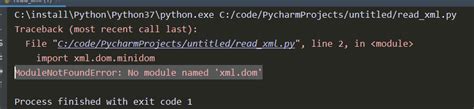 Python37如何解决“modulenotfounderror No Module Named ‘xmldom‘”报错