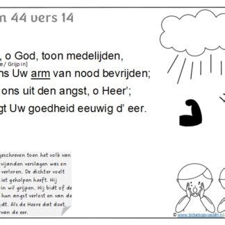 Psalm 41 Vers 1 Kleurplaat Bijbels Opvoeden Nl