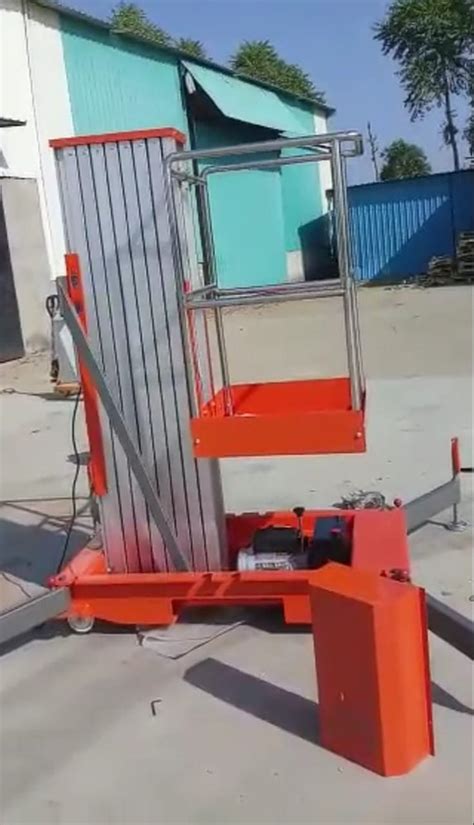 Sre Aluminium Single Mast Aerial Work Platform Model Name Number