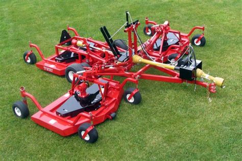 Progressive Td Tri Deck Finishing Mower Machines For Sod Harvesting