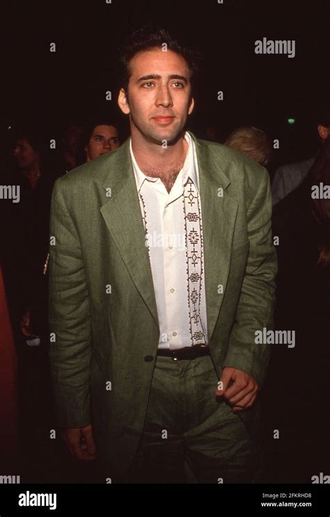 nicolas cage  credit ralph dominguezmediapunch stock photo alamy
