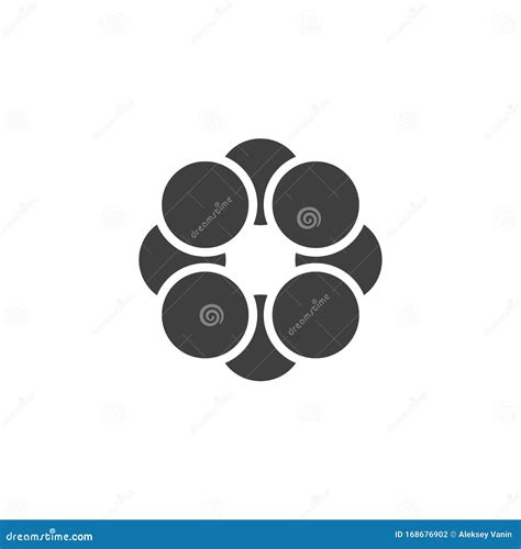 Sulfur Molecule Structure Vector Icon Stock Vector - Illustration of ...