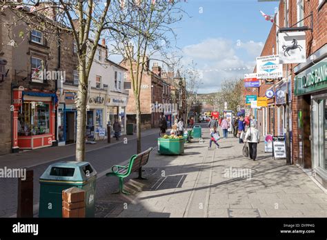 belper town centre derbyshire england uk gb Stock Photo - Alamy