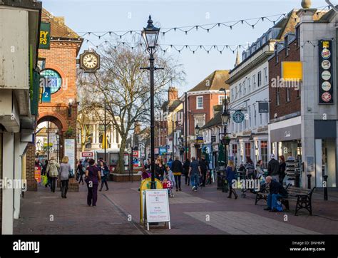 Ashford Town Shopping Centre In Kent Stock Photo 64917398 Alamy