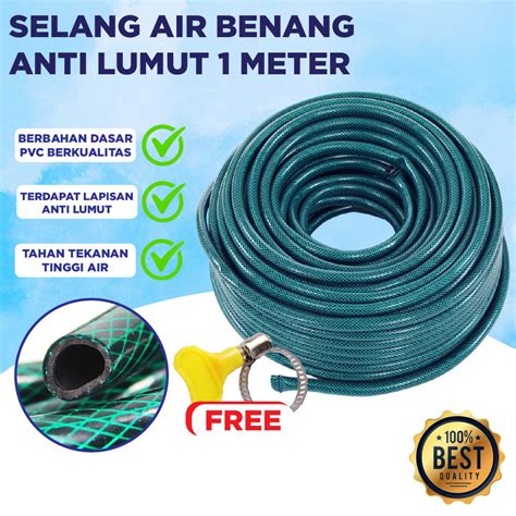 Jual Selang Air Hijau Harga Permeter Cod Inch Selang