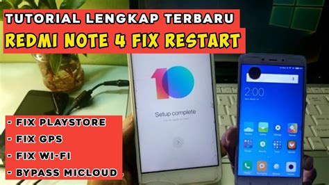 Solusi Redmi Note Restart Terus Menerus Fix Playstore Redmi Note