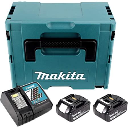 Makita Power Source Kit 18 V Mit 2x BL 1860 B Akku 6 0 Ah DC 18 RD