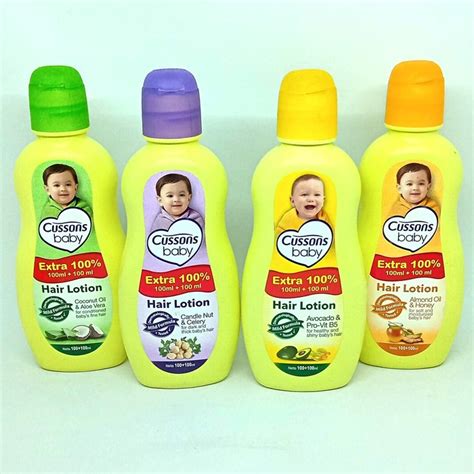 Jual Cussons Baby Hair Lotion Candle Nut Celery 50ml Shopee Indonesia