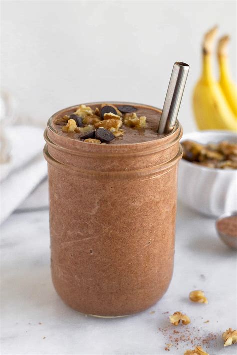 Thick And Creamy Chunky Monkey Protein Smoothie Laptrinhx News