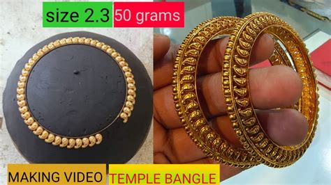 How To Make Gold Bangle How To Measure Gold Bangle Light Weight Daily