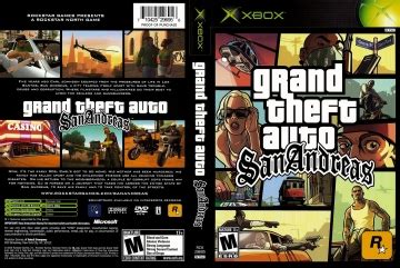 Grand Theft Auto San Andreas Xbox The Cover Project