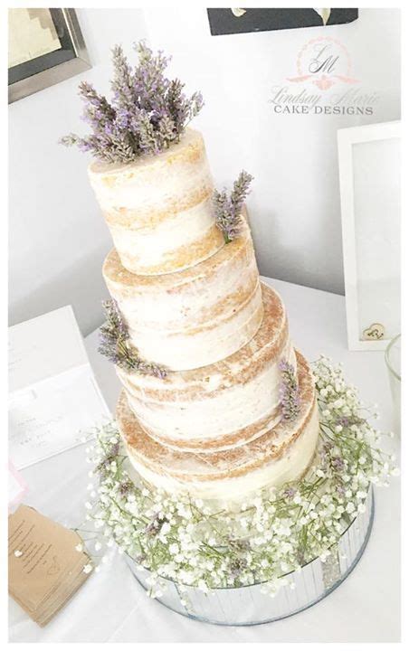 Naked Wedding Cakes Vanilla Cake Semi Desserts Food Tailgate