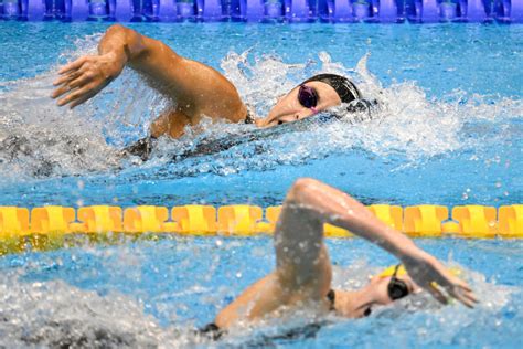 Worlds Day 8 Canada Leads Way In Womens 400 Medley Relay