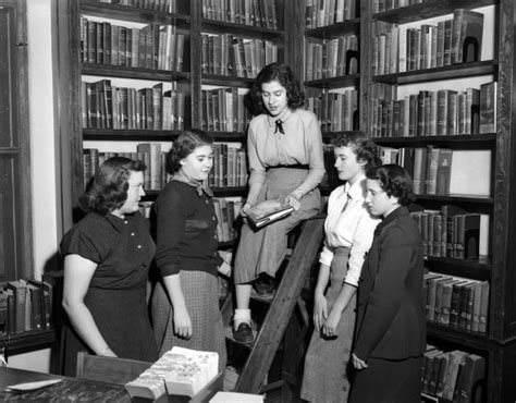 Edgewood Library Club Photograph Wisconsin Historical Society