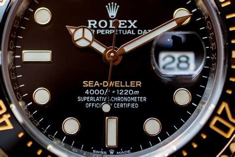 Rolex Sea Dweller In Two Tone Steel And Yellow Gold Hands On Bloomberg