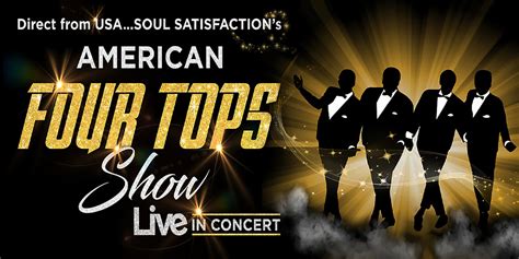 American Four Tops Sweet Soul Music And Motown Magic • Chequer Mead