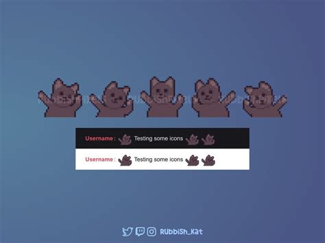 Cat Dance Rave Animated Pixel Art Emote Ready To Use On Twitch Discord