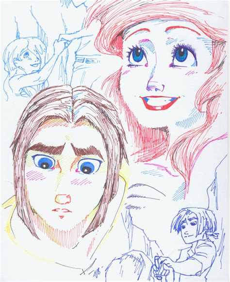 Ariel and Jim...again. by iesnoth on DeviantArt