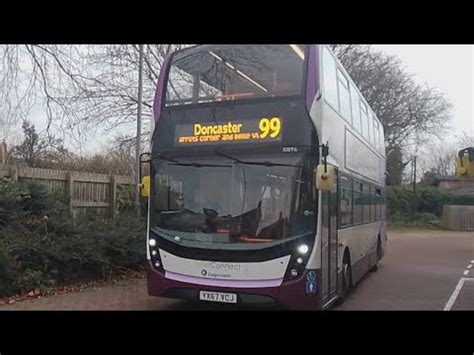 Retford Bus Station Adl Enviro Rare Allocation Youtube