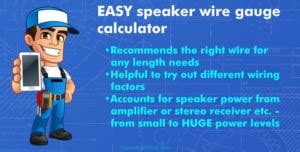 Speaker Wire Gauge Calculator Helpful Wire Info