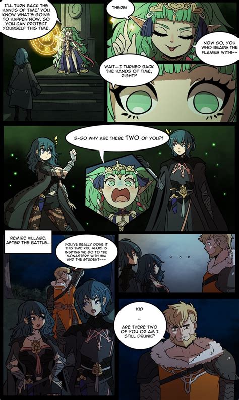 Byleth Byleth Byleth Sothis And Jeralt Reus Eisner Fire Emblem And 1 More Drawn By