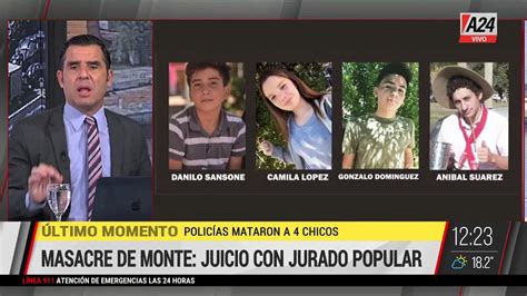 Juicio A Cuatro Polic As Por La Masacre De San Miguel De Monte Youtube