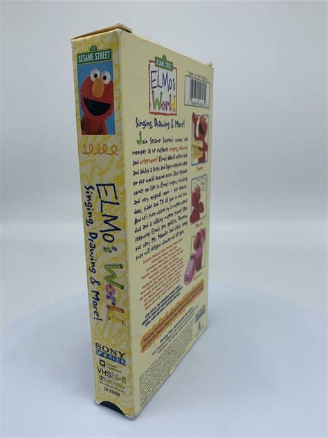 ELMOS WORLD SINGING DRAWING AND MORE VHS 2000 74645143439 EBay