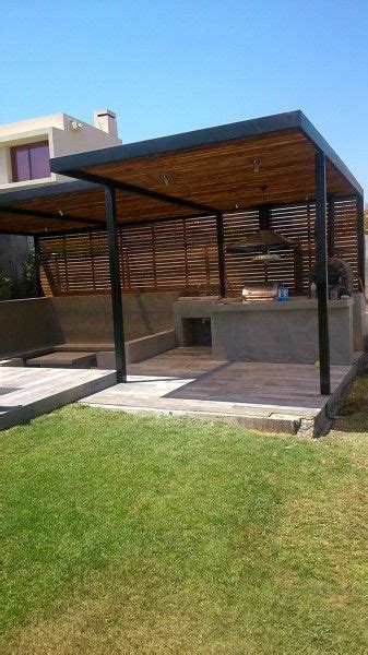 Proyecto Quincho Obra Chicureo Habitissimo Patio Exterior De