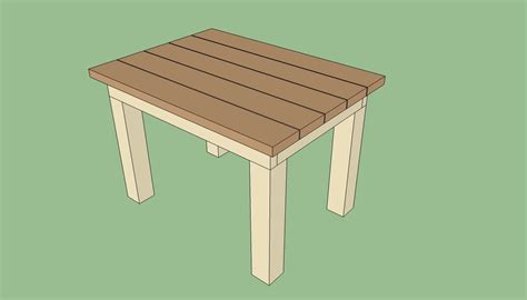 Patio table plans | HowToSpecialist - How to Build, Step by Step DIY Plans