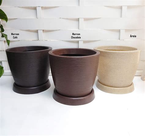 Vaso Plastico Prato P Plantas Flor Horta Jardim R X Mercado