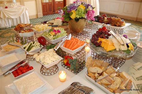 Appetizer Only Wedding Reception Weddings At The Hawthorne Hotel