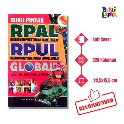 Jual Buku Pintar Rangkuman Pengetahuan Umum Lengkap RPAL RPUL Global