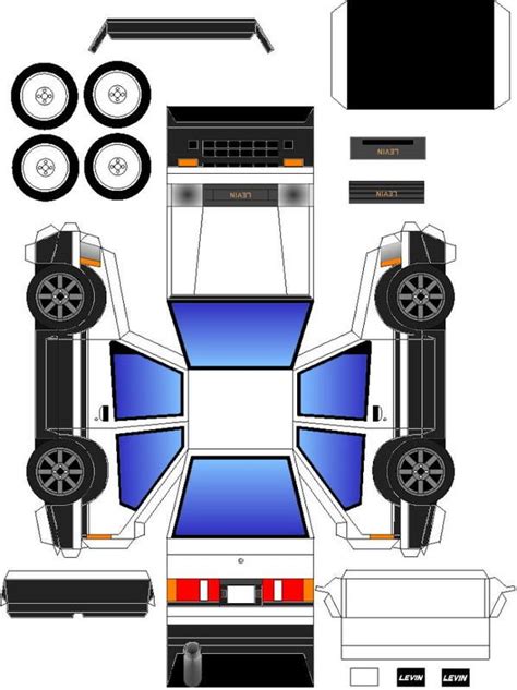 PaperCraft - Toyota AE86 LEVIN | Ae86, Toyota, Paper crafts