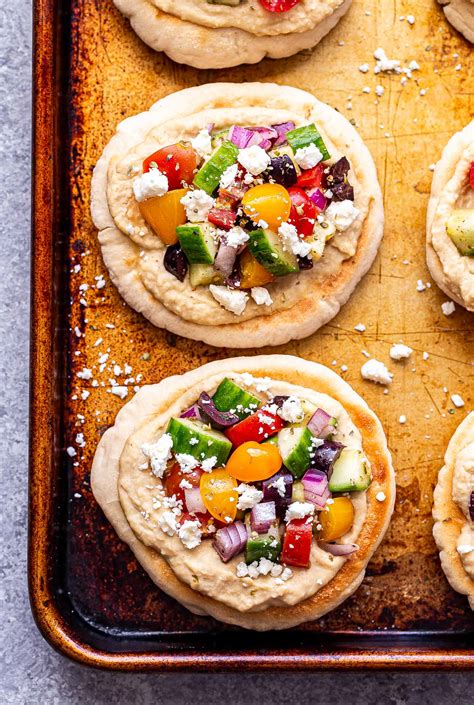 Greek Pita Pizzas Recipe Runner