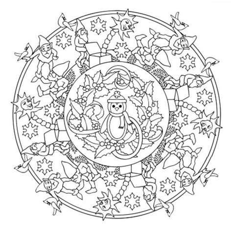 92 Best Images About Mandala Christmas And Winter On Pinterest