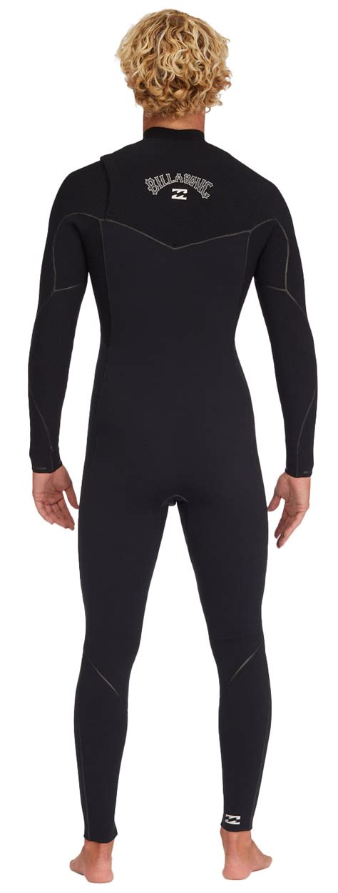 Billabong Men S Furnace Mm Chest Zip Full Wetsuit Black