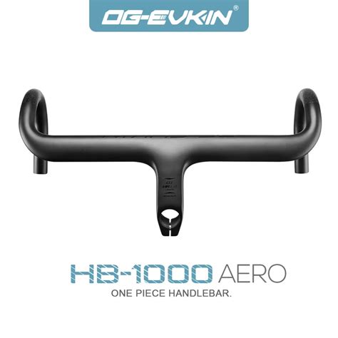 OG EVKIN HB 1000 AERO Vélo De Route Bent Bar Intégré Un Guidon 28 6MM