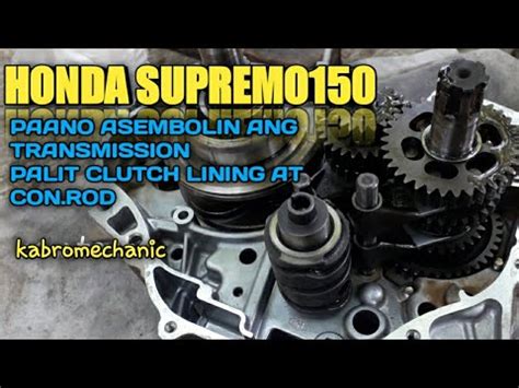 HONDA SUPREMO 150 PAG OVERHAUL NG MAKINA MAHAL PALA ANG SEGUNYAL