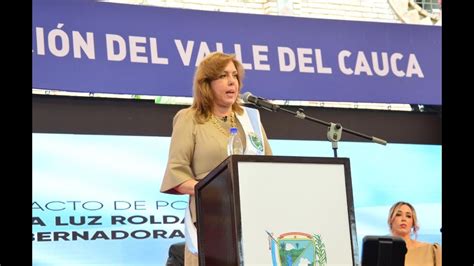 Gobernadora Clara Luz Roldán Seremos Un Gobierno De Acción De Resultados De Trabajo Duro