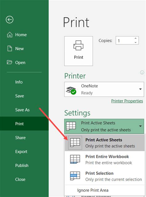 How To Print Multiple Sheets Or All Sheets In Excel In One Go