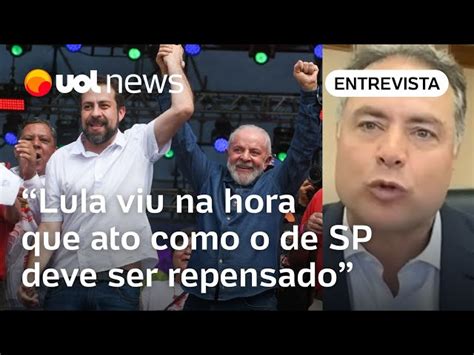 Não acho que Lula errou diz Renan Filho sobre pedido de voto a Boulos