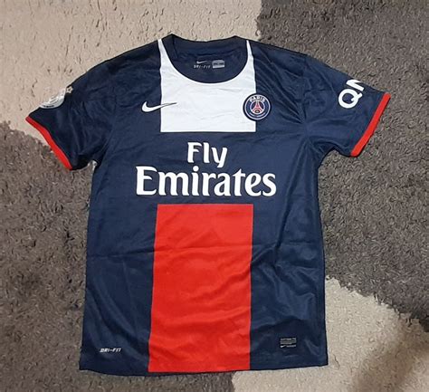 NIKE FLY EMIRATE PARIS SAINT GERMAIN No 13 ALEX FOOTBALL JERSEY S