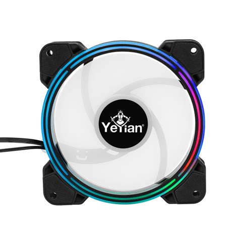 Yeyian Typhoon LII Master Kit 3 Ventilateurs ARGB 120mm Noir 2 Bandes