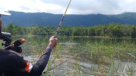 Bikin Candu Mancing Di Waduk Riam Kanan Banjarmasin Youtube