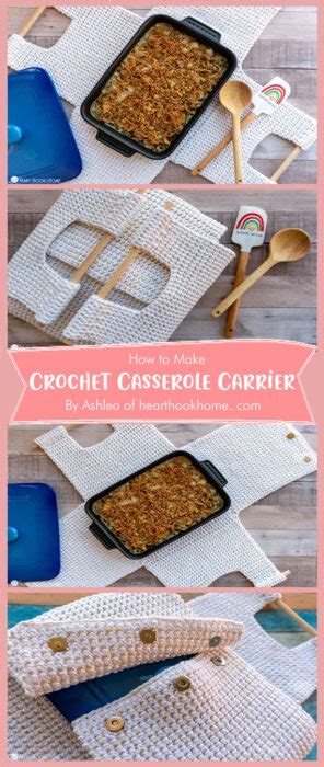 Best Casserole Carrier Free Crochet Pattern Ideas Carolinamontoni