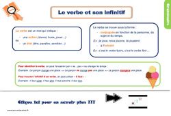 Le On Trace Crite Cours Groupes Des Verbes Eme Primaire Pdf