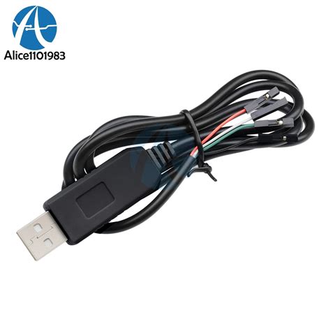 Pl2303 Pl2303hx Usb To Uart Ttl Cable Module 4p 4 Pin Rs232 Converter Serial Adapter Cable